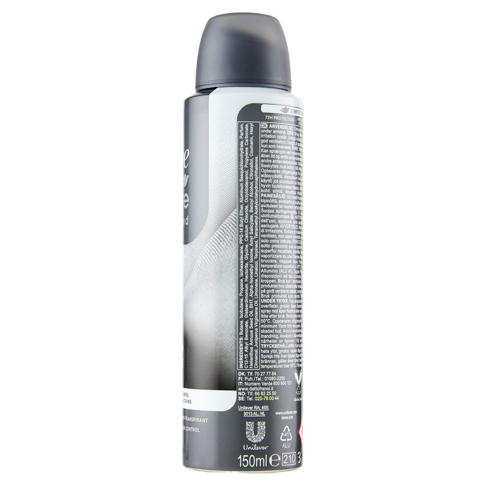 DEODORANTE SPRAY DOVE MEN+CARE ADVANCED CARE INVISIBLE DRY ML 150 - 5