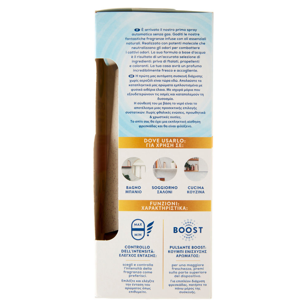 DEODORANTE AMB.AIR WICK ACTIVE FRESH SPRAY AUTOMATICO GELSOMINIO BASE+RICAR.PZ.1 - 5