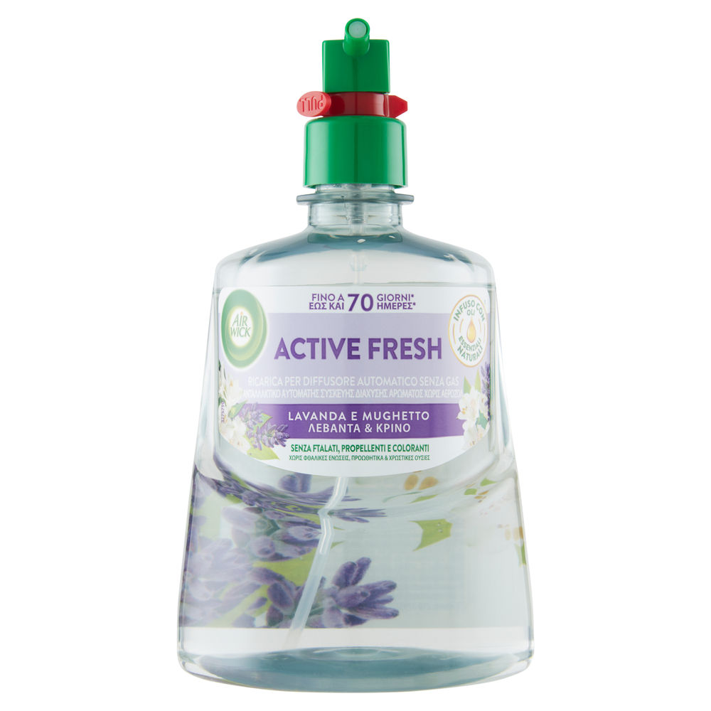 DEODORANTE AMB.RICARICA AIR WICK ACTIVE FRESH SPRAY AUTOMATICO LAVANDA ML 228 - 0