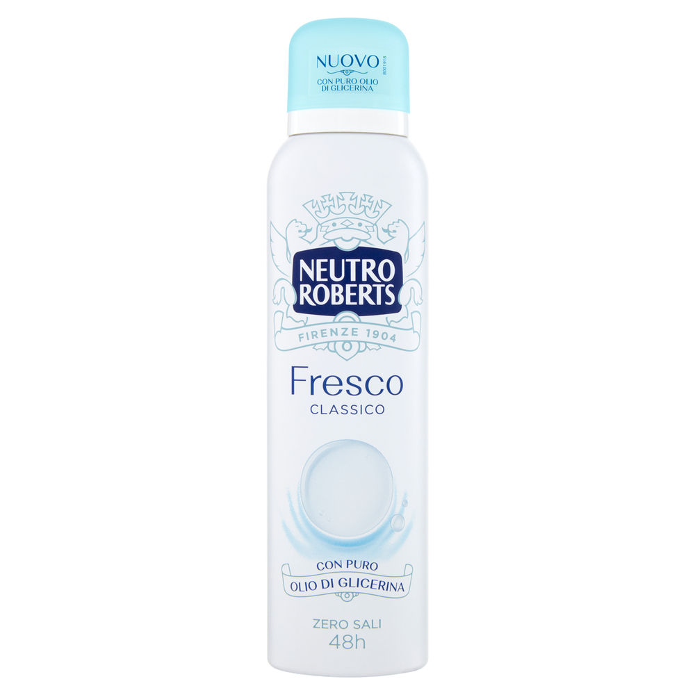 DEODORANTE SPRAY NEUTRO ROBERTS FRESCO BLU ML 150 - 0