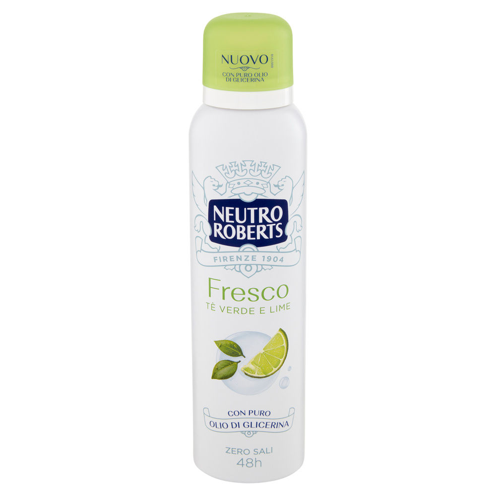 DEODORANTE SPRAY NEUTRO ROBERTS FRESCO VERDE ML 150 - 2