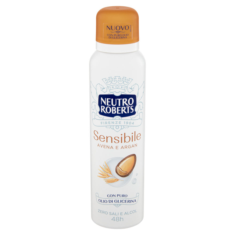 DEODORANTE SPRAY NEUTRO ROBERTS AVENA E ARGAN ML 150 - 7