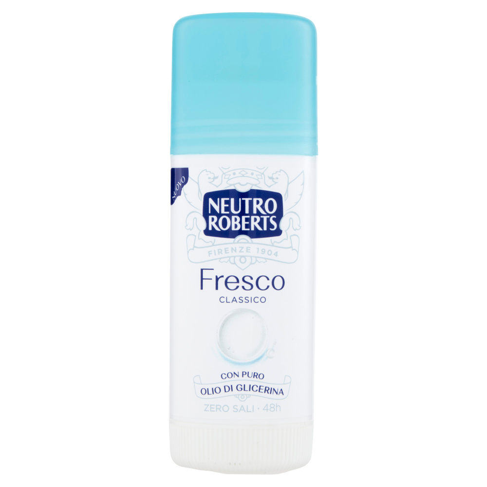 DEODORANTE STICK NEUTRO ROBERTS FRESCO BLU ML 40 - 7