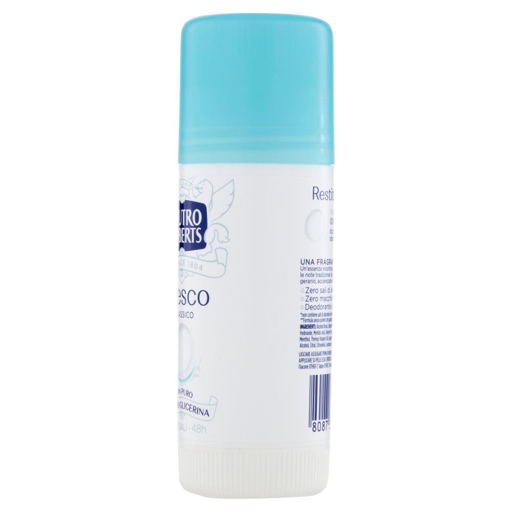 DEODORANTE STICK NEUTRO ROBERTS FRESCO BLU ML 40 - 5