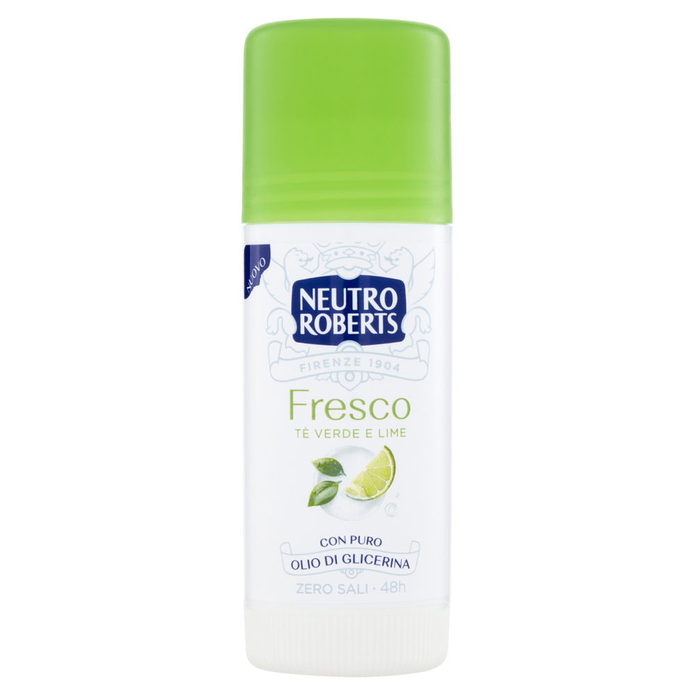 DEODORANTE STICK NEUTRO ROBERTS FRESCO VERDE ML 40 - 0