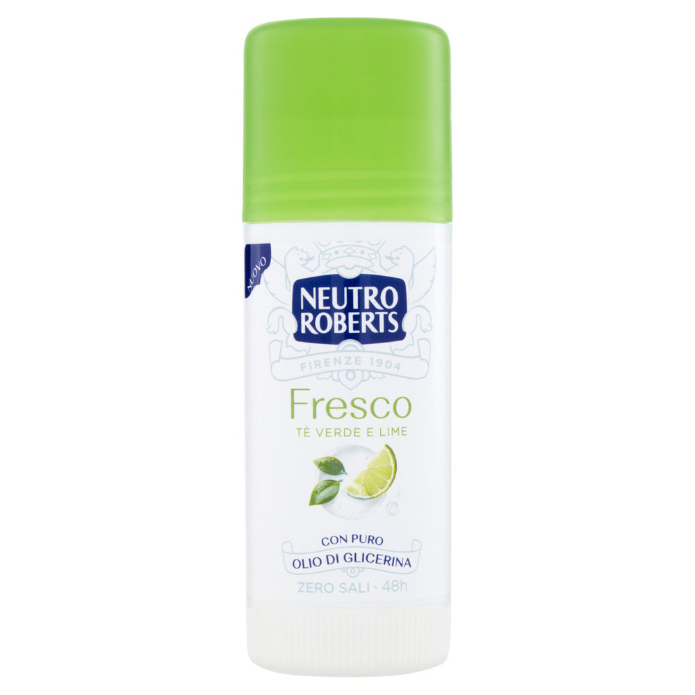 DEODORANTE STICK NEUTRO ROBERTS FRESCO VERDE ML 40 - 6