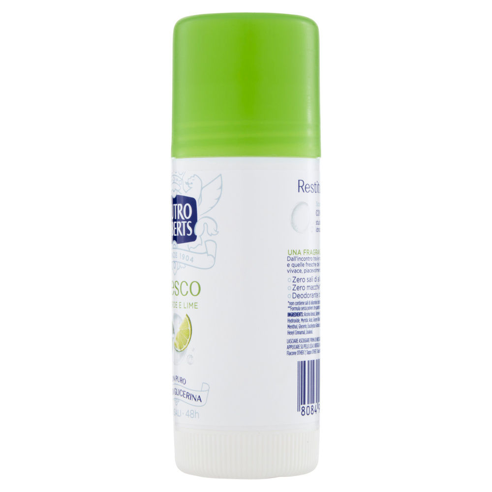 DEODORANTE STICK NEUTRO ROBERTS FRESCO VERDE ML 40 - 4