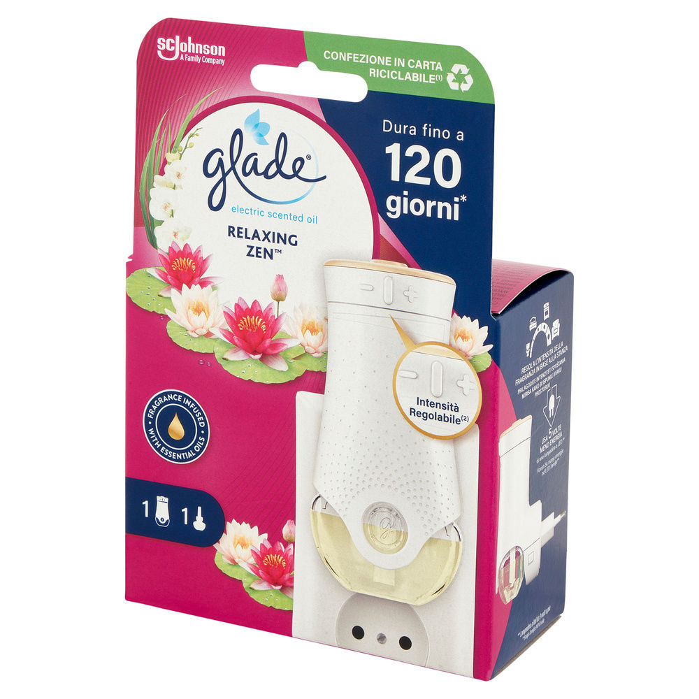 DEO AMBIENTI GLADE ELETTRICO  BASE RELAXING ZEN ML 20 - 3