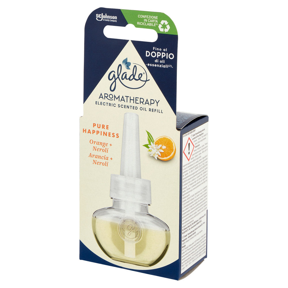 RICARICA DEO AMBIENTI GLADE ELETTRICO AROMATHERAPY  PURE HAPPINESS ML 20 - 4