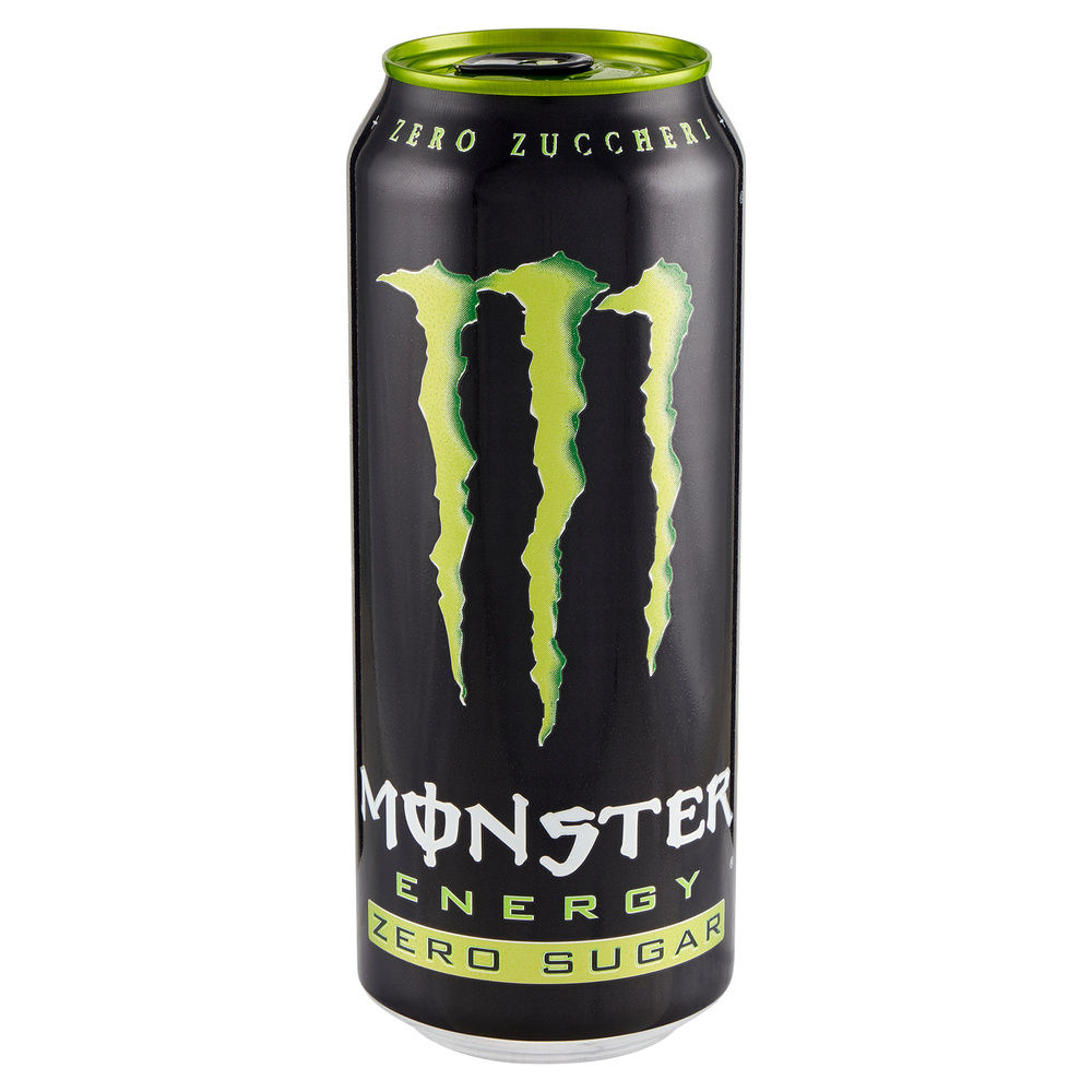 BEVANDA ENERGY DRINK ZERO GREEN MONSTER LATTINA ML 500 - 2