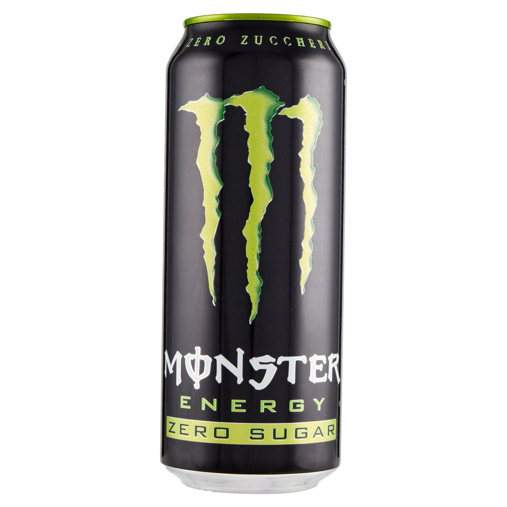 BEVANDA ENERGY DRINK ZERO GREEN MONSTER LATTINA ML 500 - 7