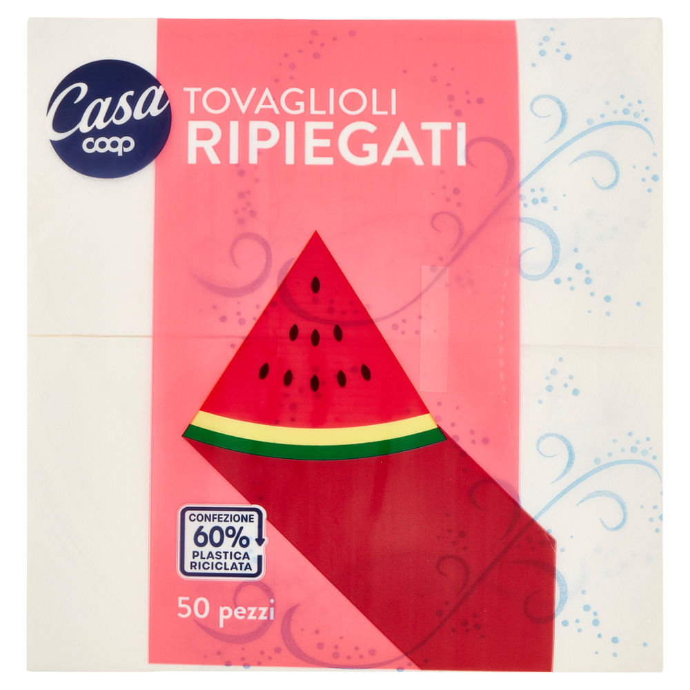 TOVAGLIOLI RIPIEGATI COOP CASA 2 VELI FSC PZ. 50 - 3