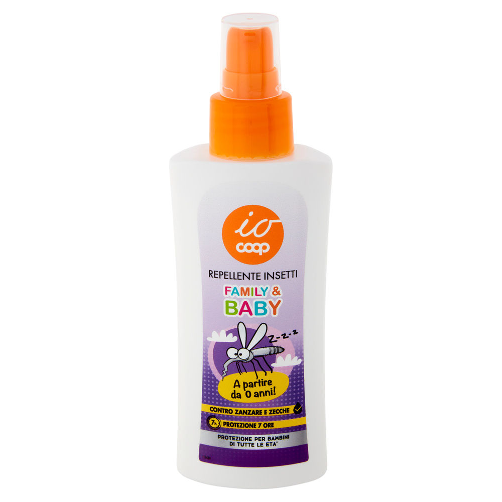 INSETTOREPELLENTI SPRAY COOP IO FAMILY & BABY ML 100 - 2