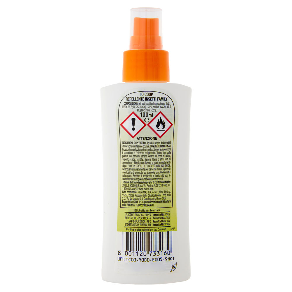 INSETTOREPELLENTI SPRAY COOP IO ADULTI ML 100 - 1