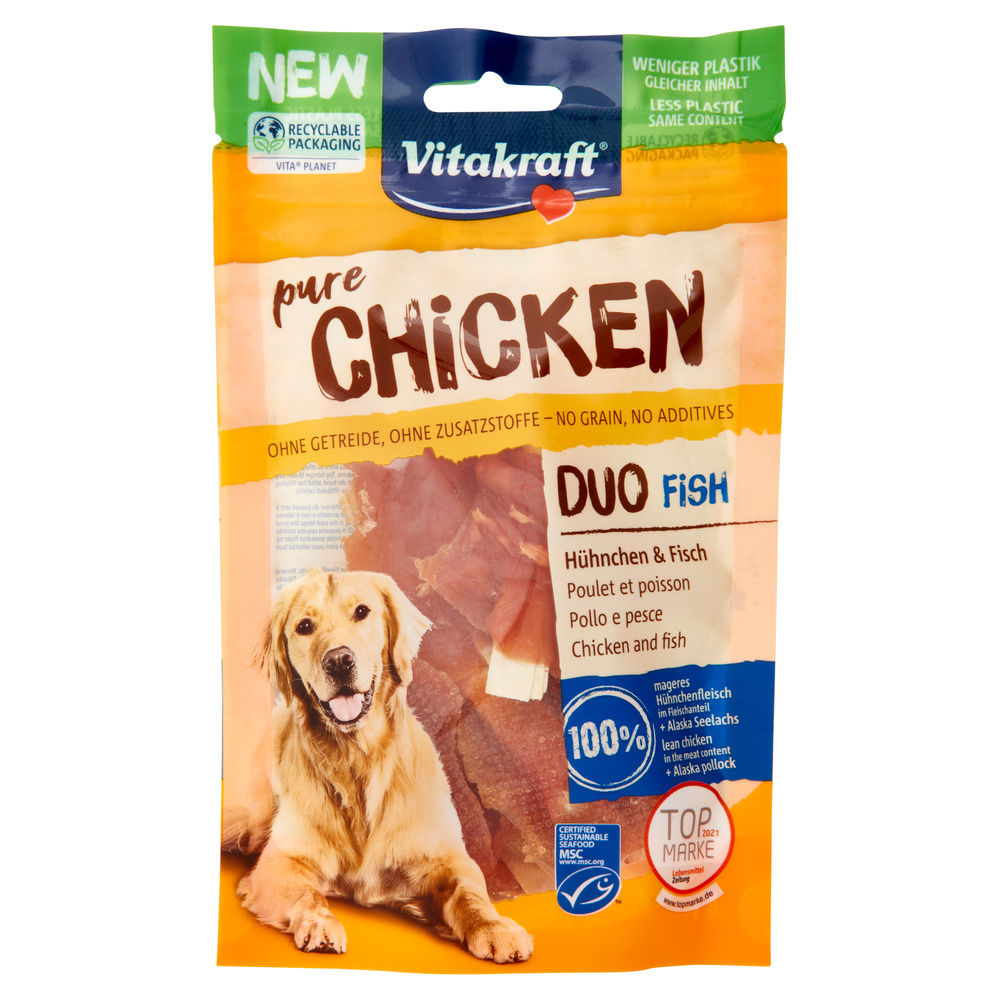 VITAKRAFT CHICKEN DUO CON POLLO E PESCE G80 - 0