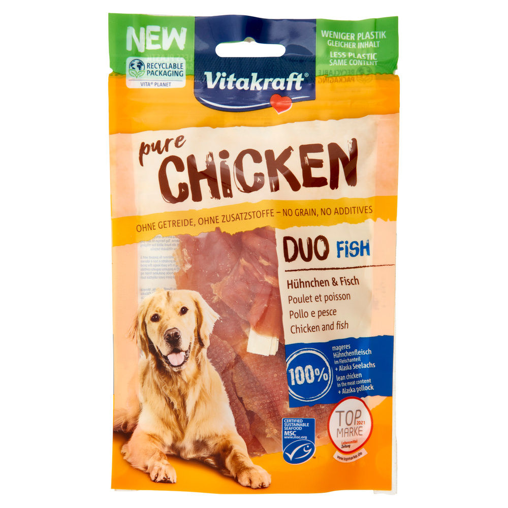 VITAKRAFT CHICKEN DUO CON POLLO E PESCE G80 - 2