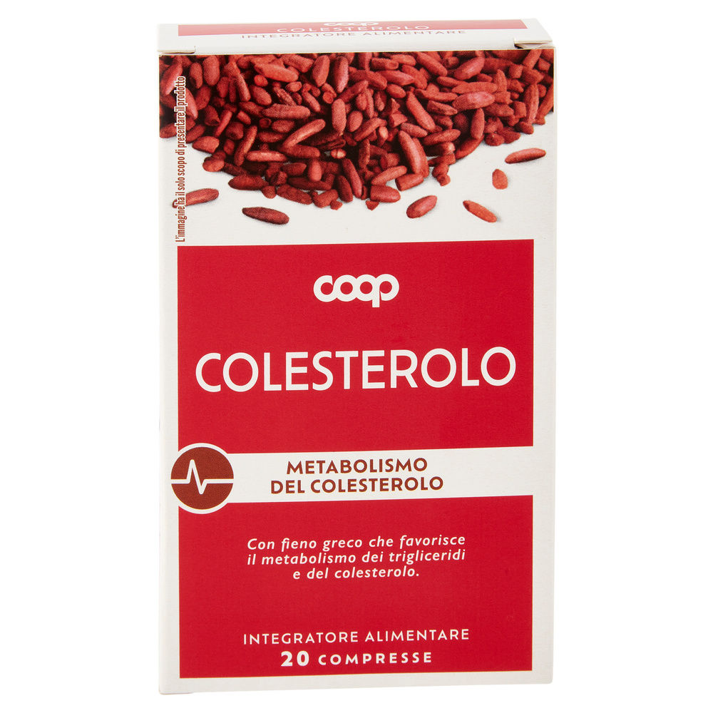 INTEGRATORE COLESTEROLO COOP 20CPR G 0,22 - 2