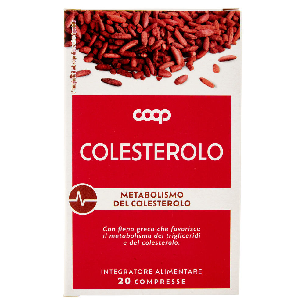 INTEGRATORE COLESTEROLO COOP 20CPR G 0,22 - 8