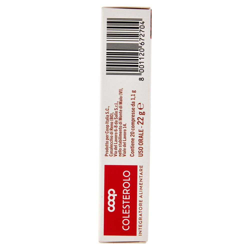 INTEGRATORE COLESTEROLO COOP 20CPR G 0,22 - 7