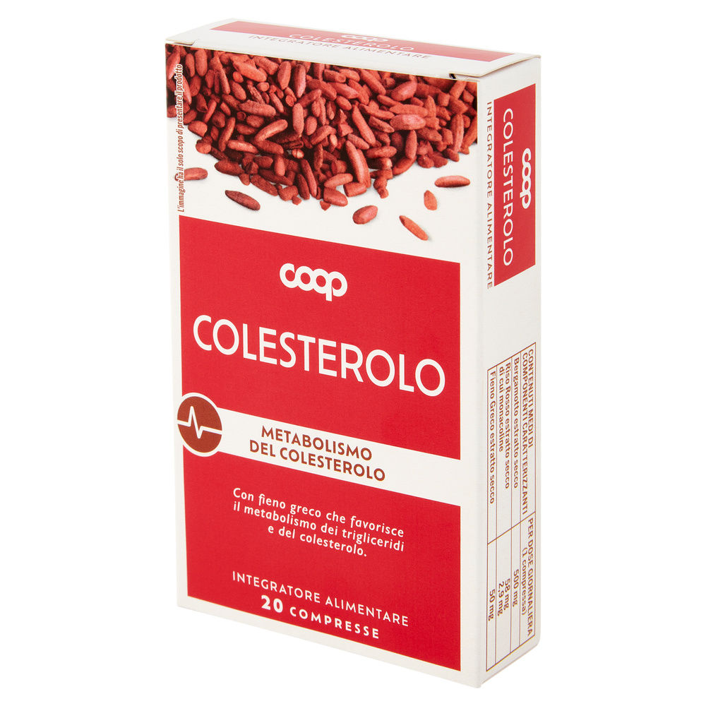 INTEGRATORE COLESTEROLO COOP 20CPR G 0,22 - 3