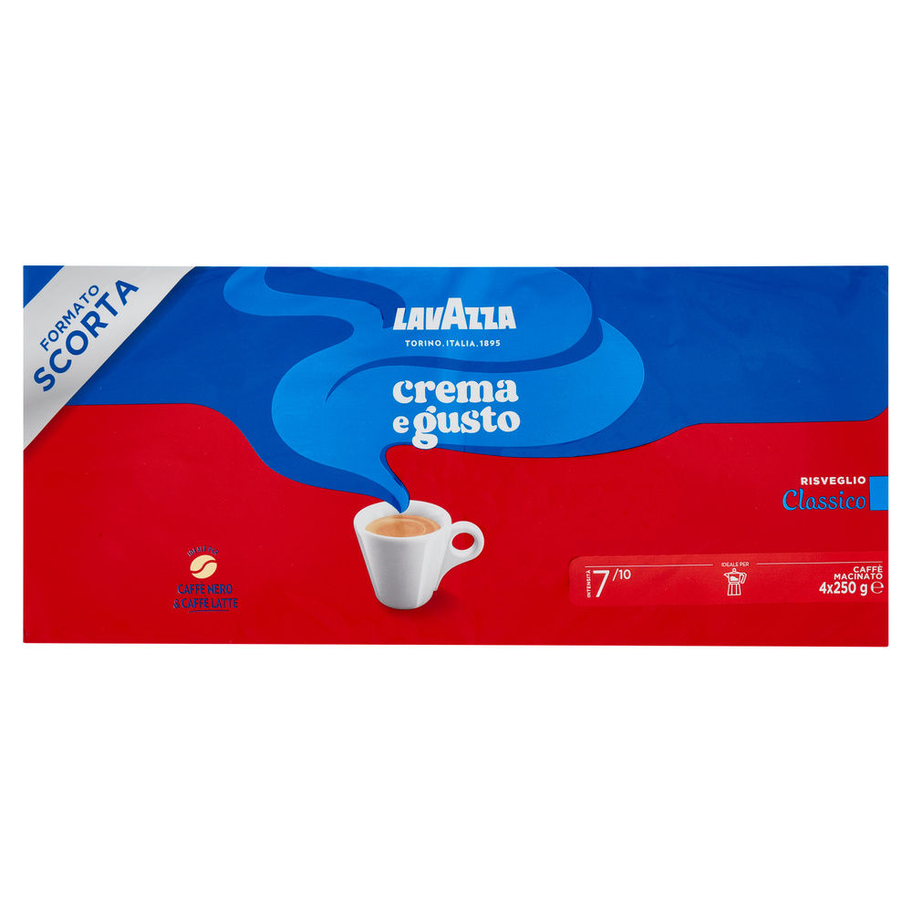 CAFFE' LAVAZZA CREMA E GUSTO MACINATO INC.G 250X4 - 4
