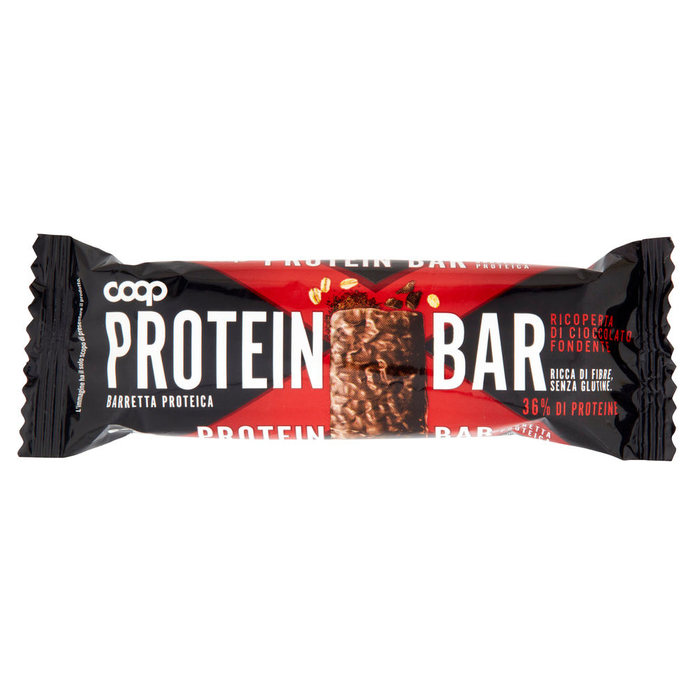 PROTEIN BAR CIOCCOLATO FONDENTE 36% COOP G50 - 2