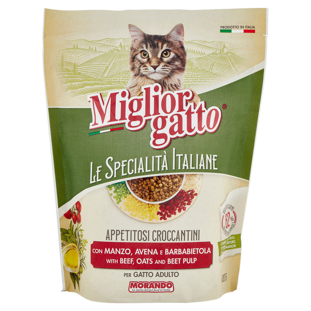 SECCO GATTO MIGLIORGATTO SP.ITALIANE CROCCANTINI MANZO AVENA BARBAB. SACCH.G 400 - 0