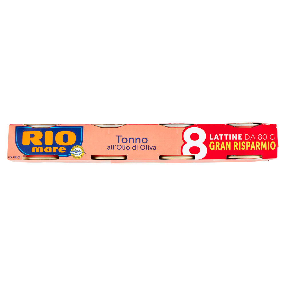 TONNO RIO MARE OL.OL. SCATOLA G 80X8 - 6