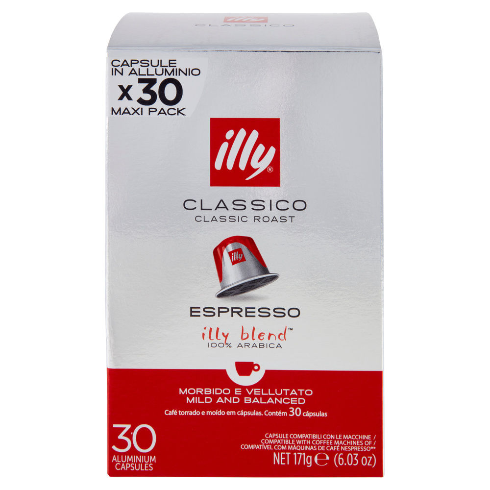 ILLY 30 CAPSULE GUSTO CLASSICO COMP. NESPRESSO G171 - 4