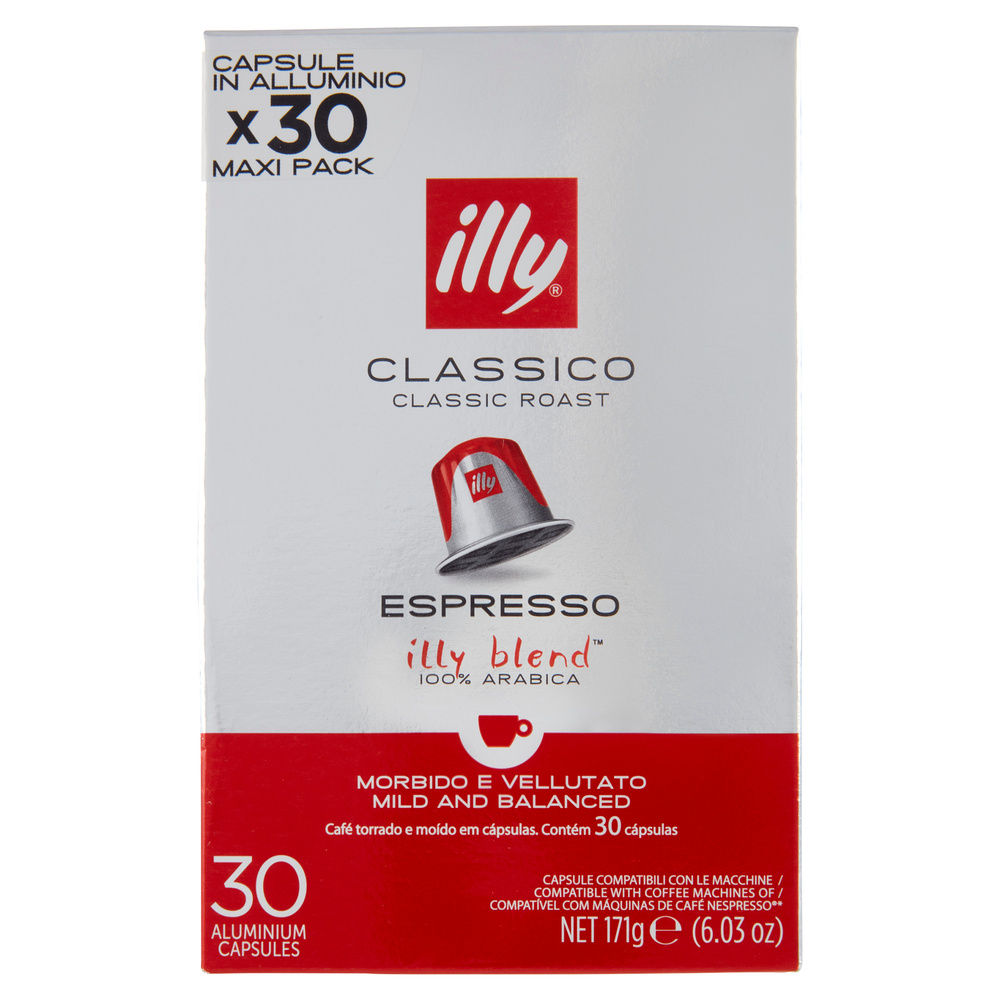 ILLY 30 CAPSULE GUSTO CLASSICO COMP. NESPRESSO G171 - 2