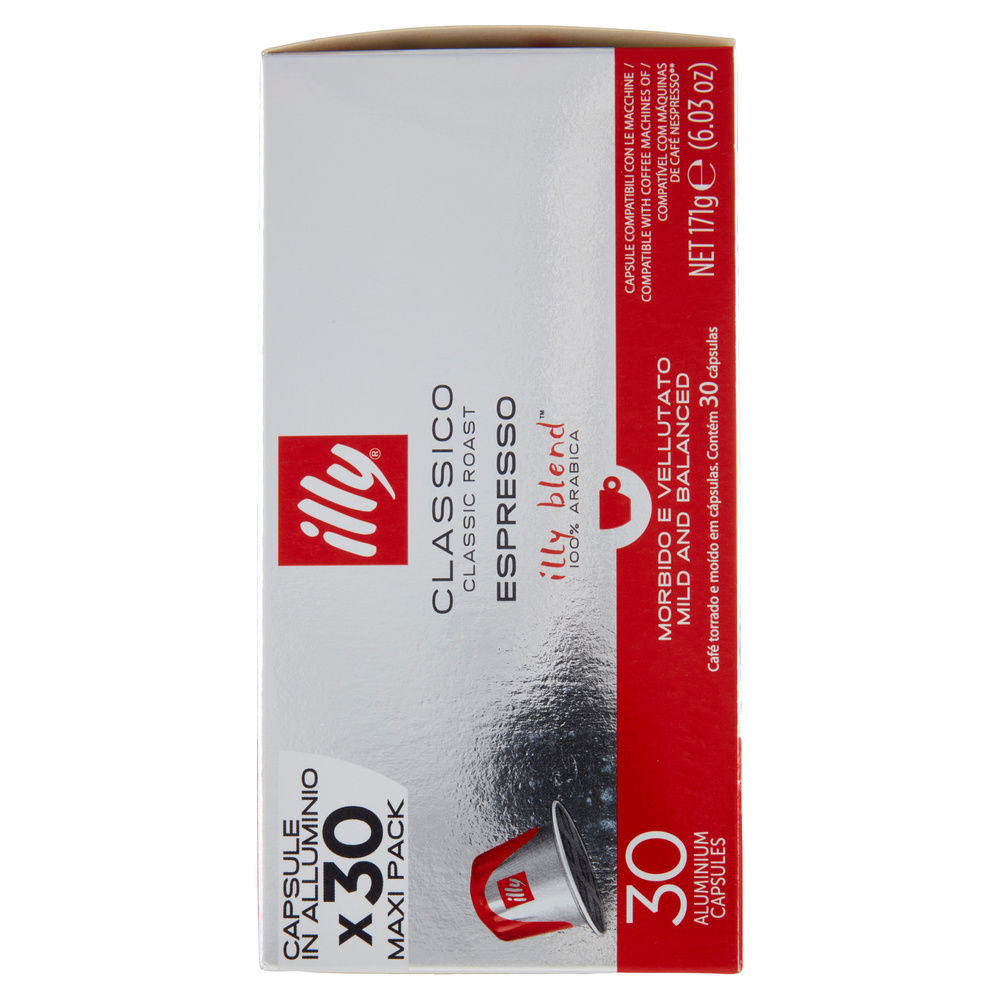 ILLY 30 CAPSULE GUSTO CLASSICO COMP. NESPRESSO G171 - 3