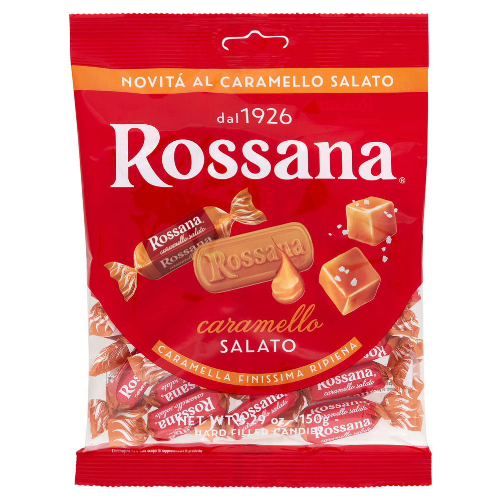 CARAMELLE RIPIENE AL CARAMELLO SALATO ROSSANA G 150 - 0
