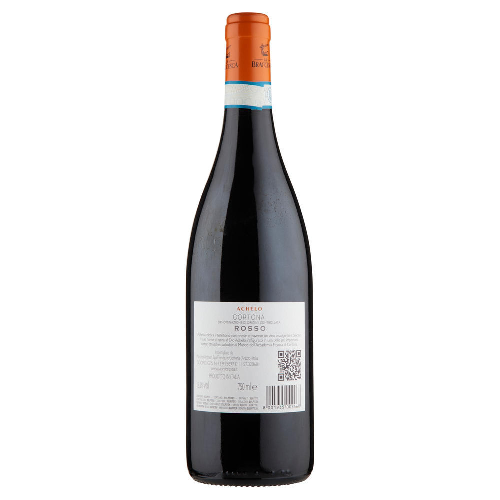 VINO ACHELO SYRAH DOC CORTONA 75CL - 1
