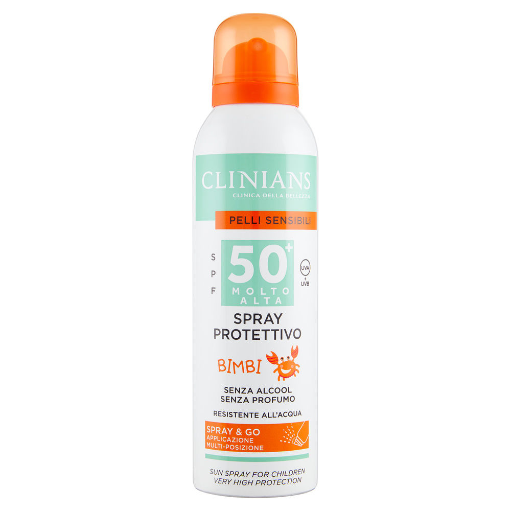 SOLARE SPRAY CLINIANS PELLI SENSIBILI BIMBI SPF50+ ML 150 - 0