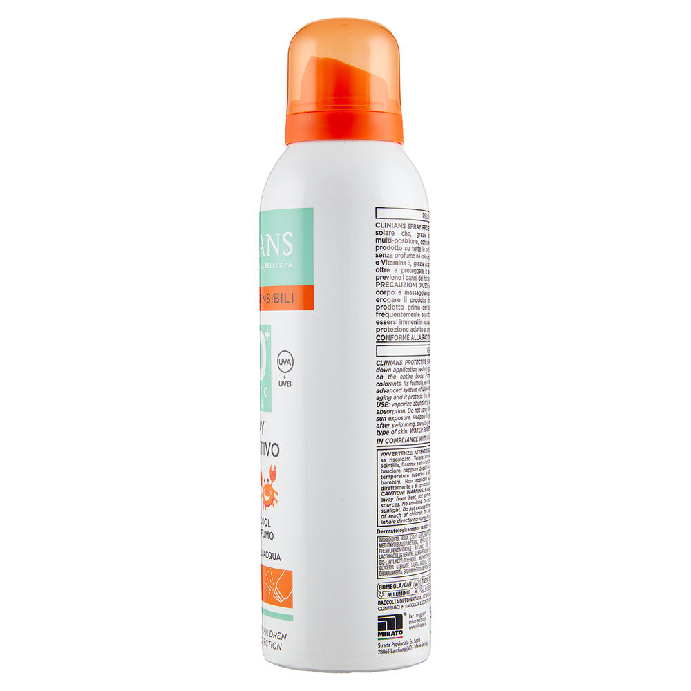 SOLARE SPRAY CLINIANS PELLI SENSIBILI BIMBI SPF50+ ML 150 - 5