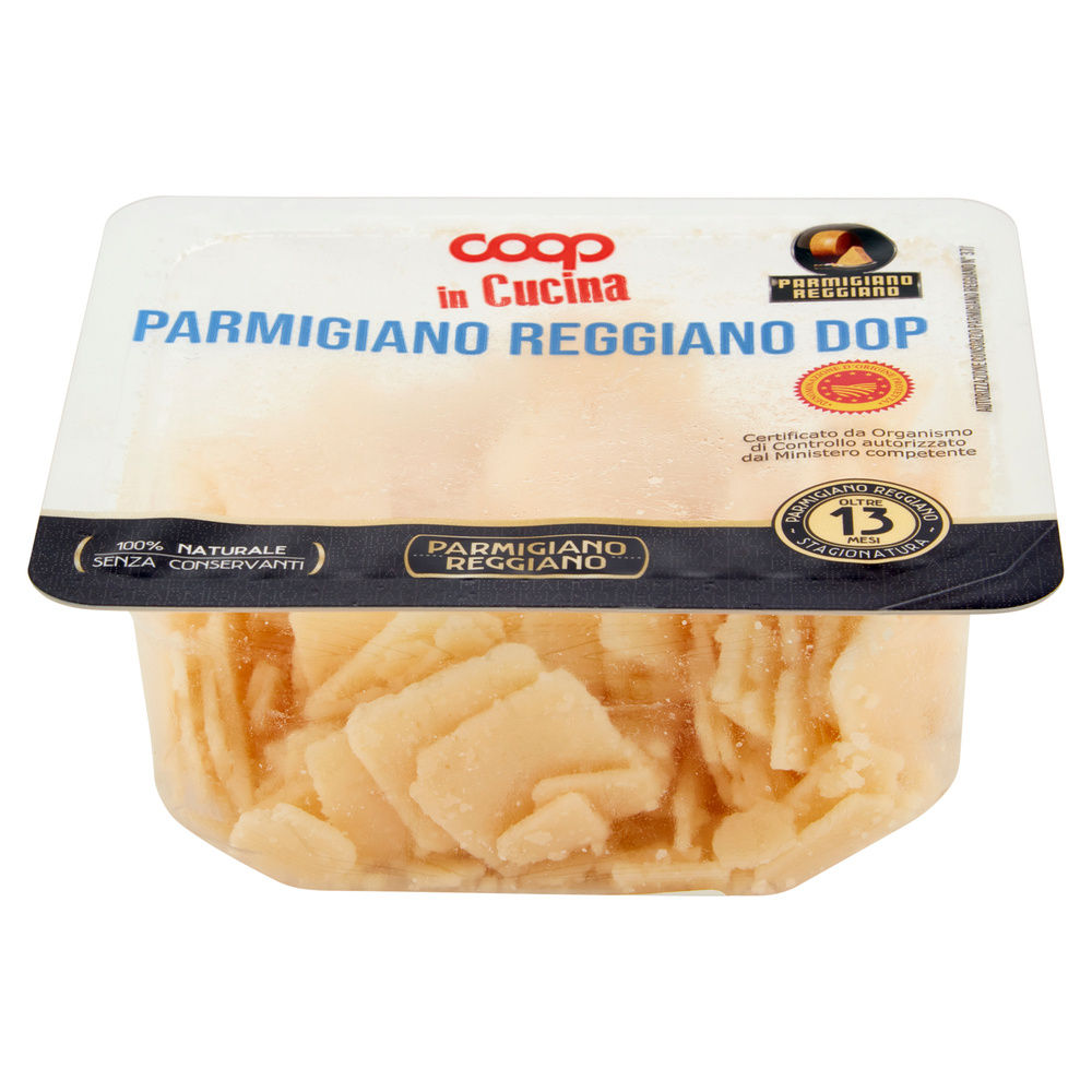 SCAGLIE DI PARMIGIANO REGGIANO DOP STAGIONATO MIN 13 MESI IN CUCINA COOP G 100 - 2