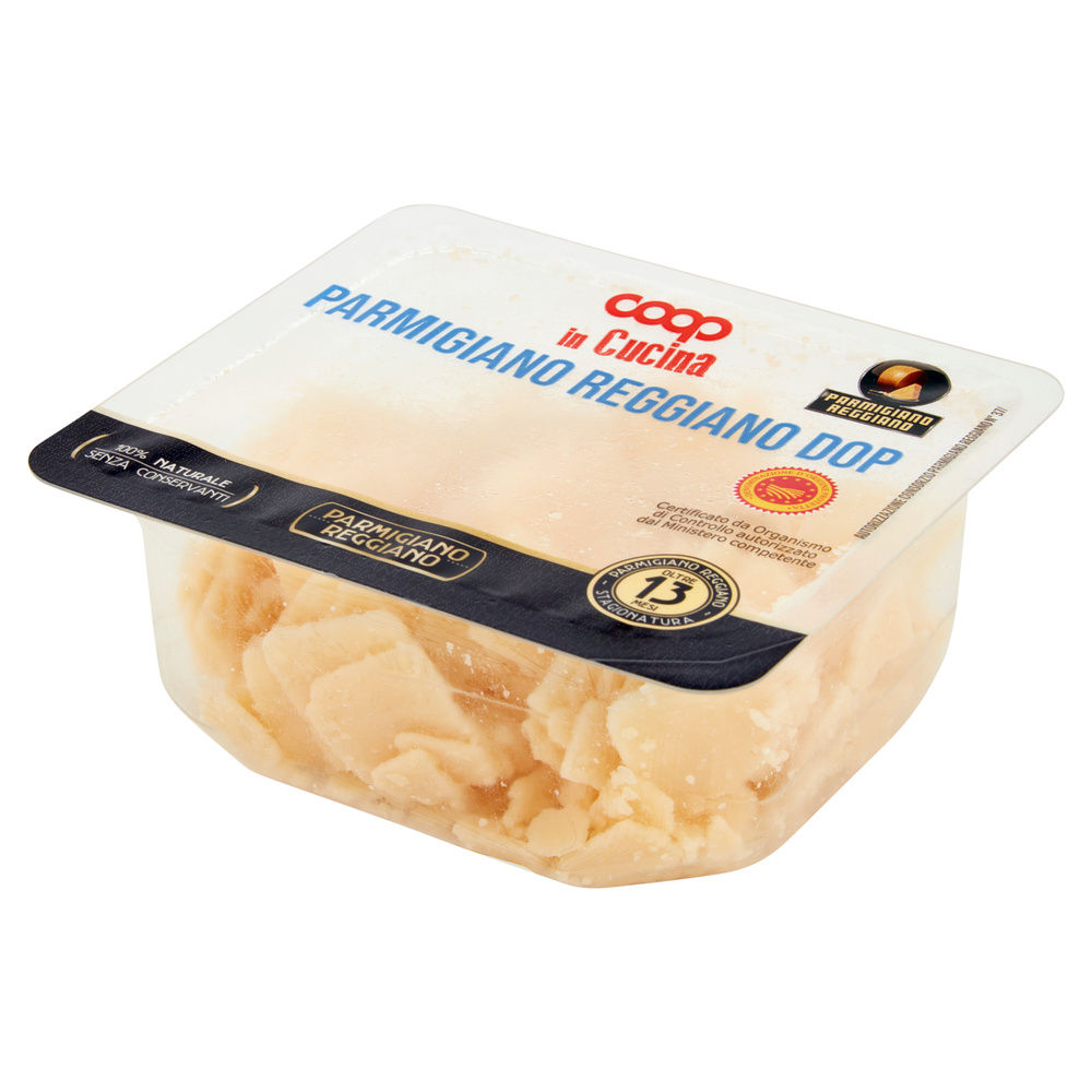 SCAGLIE DI PARMIGIANO REGGIANO DOP STAGIONATO MIN 13 MESI IN CUCINA COOP G 100 - 8