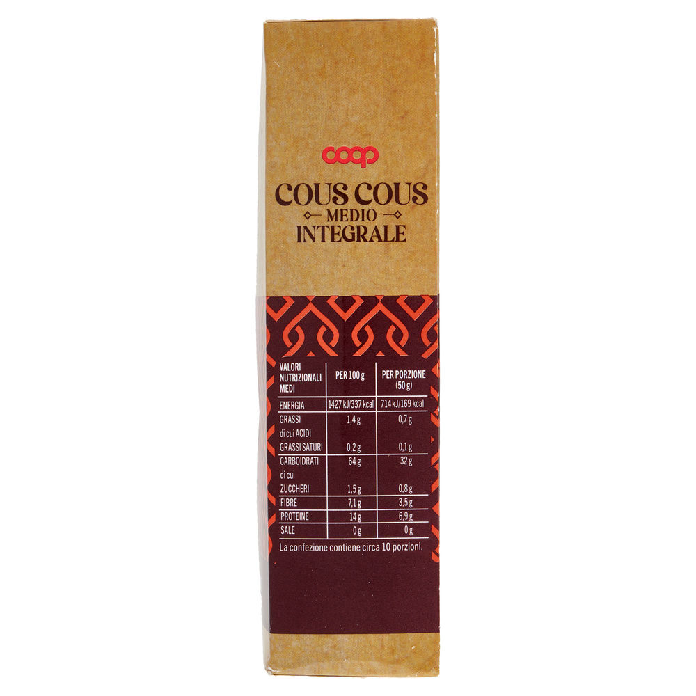 COUS COUS INTEGRALE 100% ITA COOP G 500 - 3