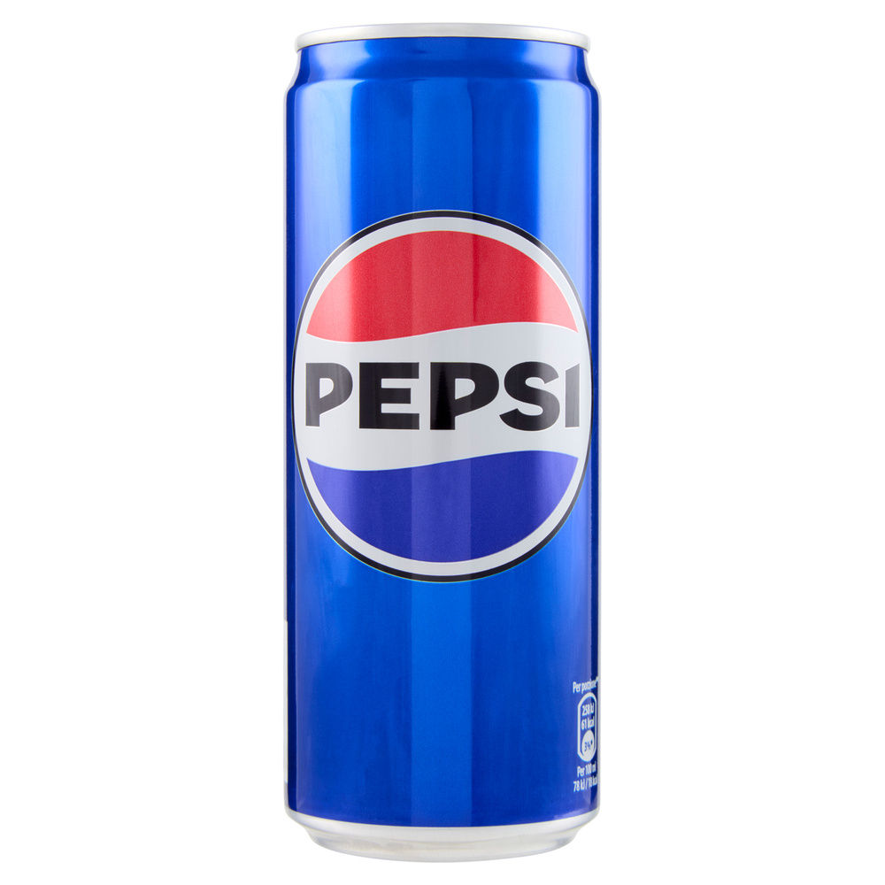 BIBITA PEPSI COLA REGULAR LATTINA SLEEK ML.330 - 0