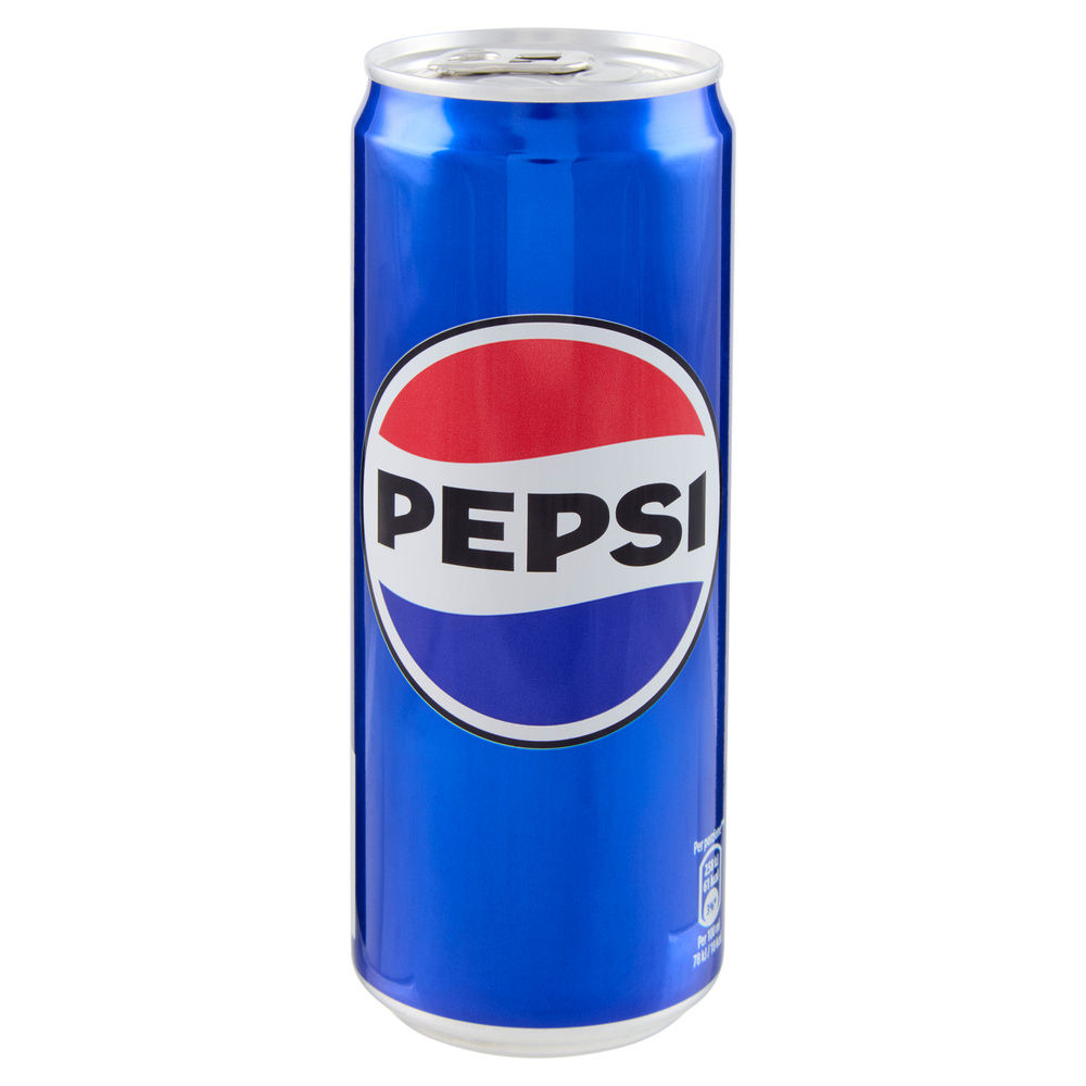 BIBITA PEPSI COLA REGULAR LATTINA SLEEK ML.330 - 2