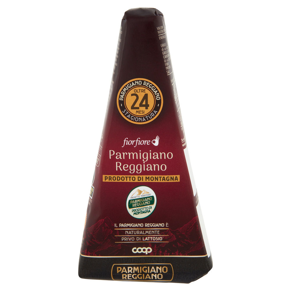 PARMIGIANO REGGIANO DOP DI MONTAGNA MINIMO 24 MESI FIORFIORE COOP G 250 - 2