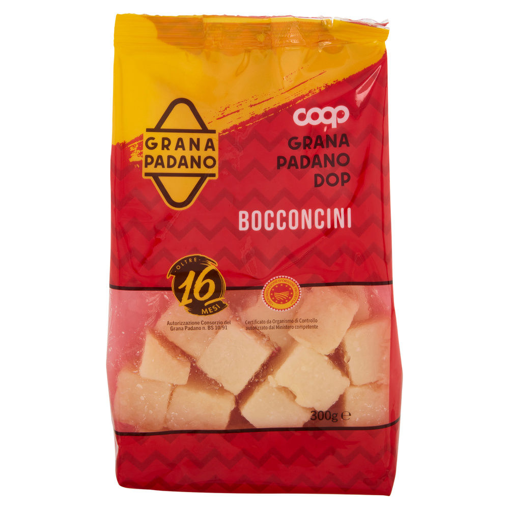 BOCCONCINI DI GRANA PADANO DOP STAGIONATURA MINIMA 16 MESI COOP G 300 - 3
