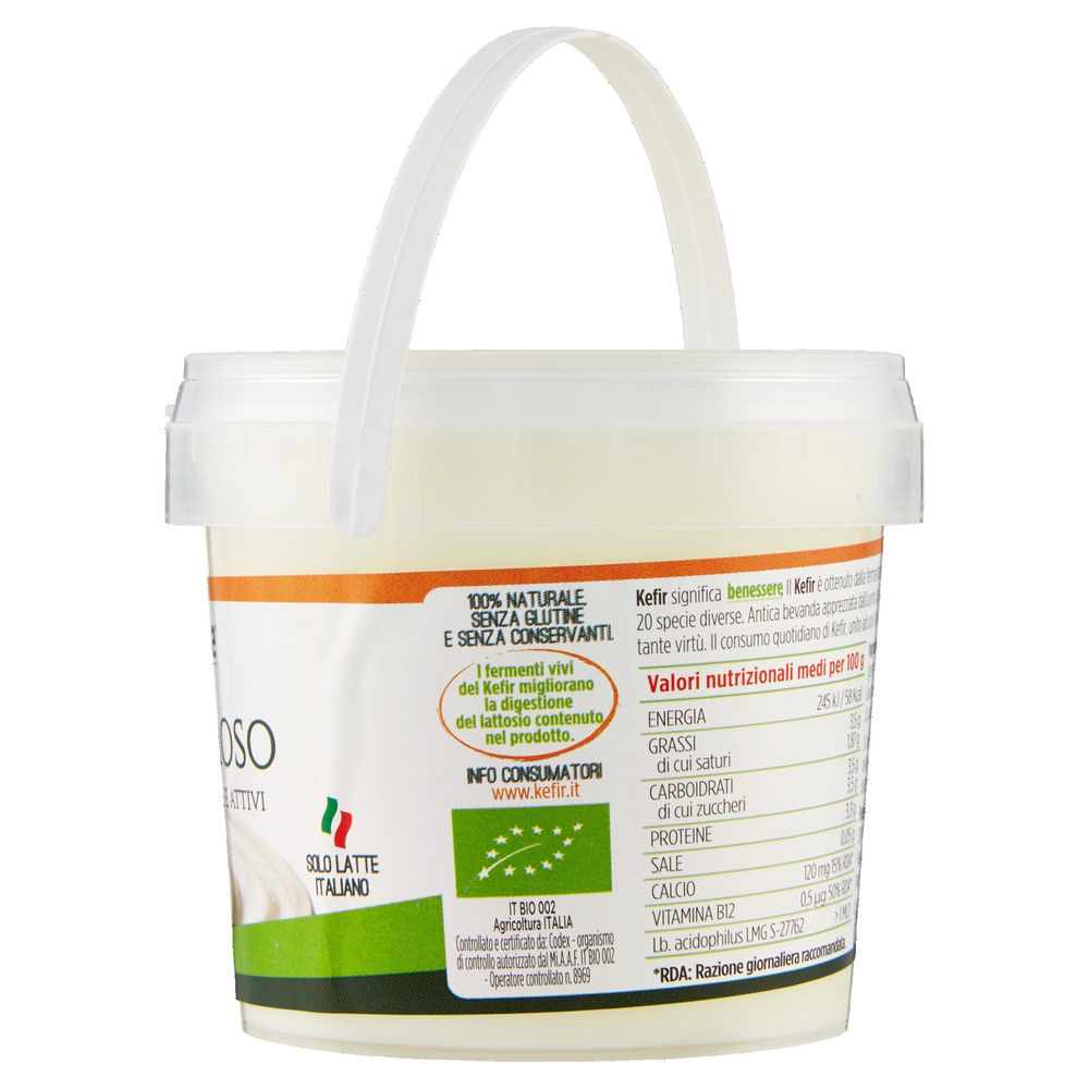 KEFIR CREMOSO ALMAVERDE BIO VASO G 150 - 5