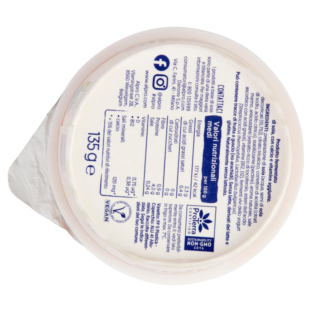 ALPRO SOIA BIANCO ZERO BARATTOLO G 135 - 1