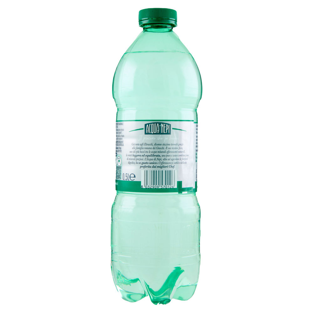 ACQUA EFFERVESCENTE NATURALE ACQUA DI NEPI PET ML 500 - 1