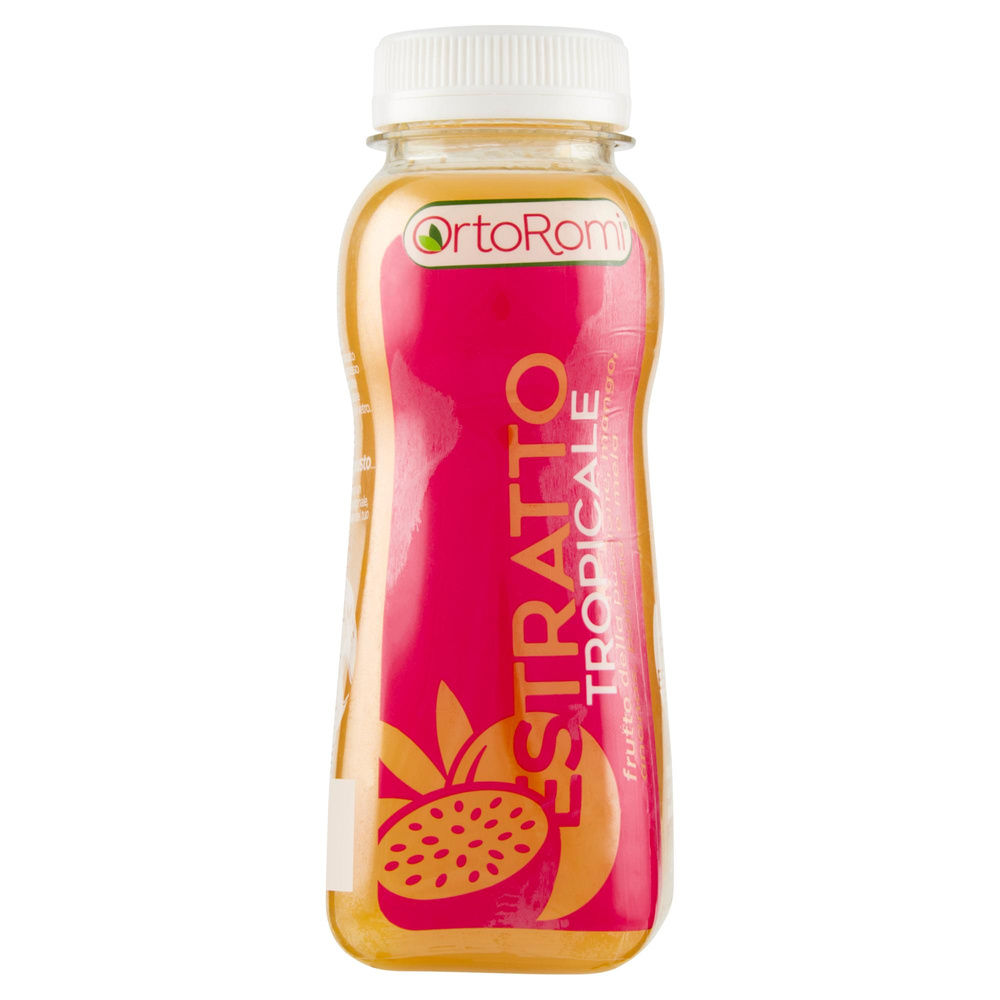 ESTRATTO TROPICALE (FRUTTO PASS, MANGO, ANANAS, BANANA, MEL)ORTOROMI BTG. ML 250 - 0