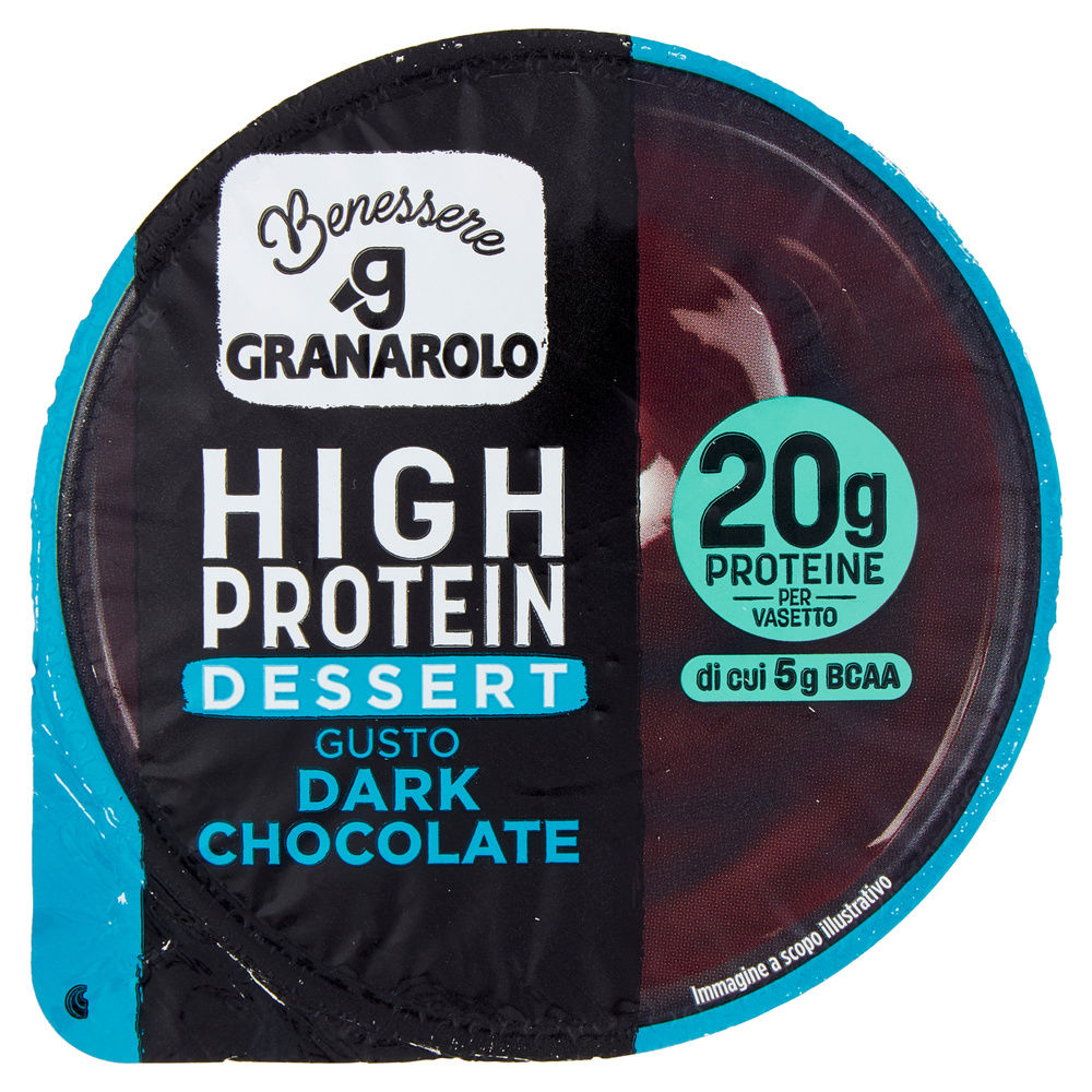 DESSERT HIGH PROTEIN CIOCCOLATO DARK GRANAROLO BENESSERE G 200 - 3