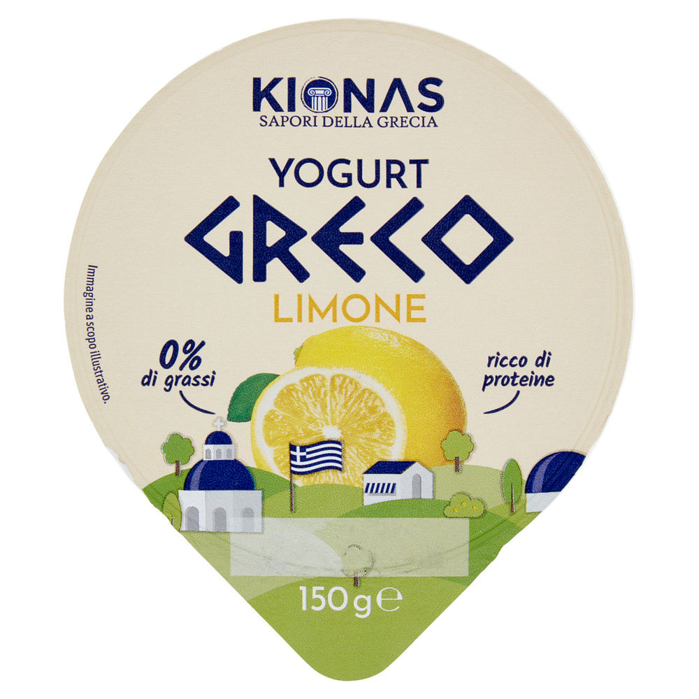 YOGURT GRECO 0% AL LIMONE KIONAS G 150 - 0