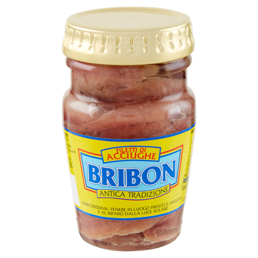 FILETTI DI ACCIUGHE IN OLIO BLEND BRIBON G 80 - 2