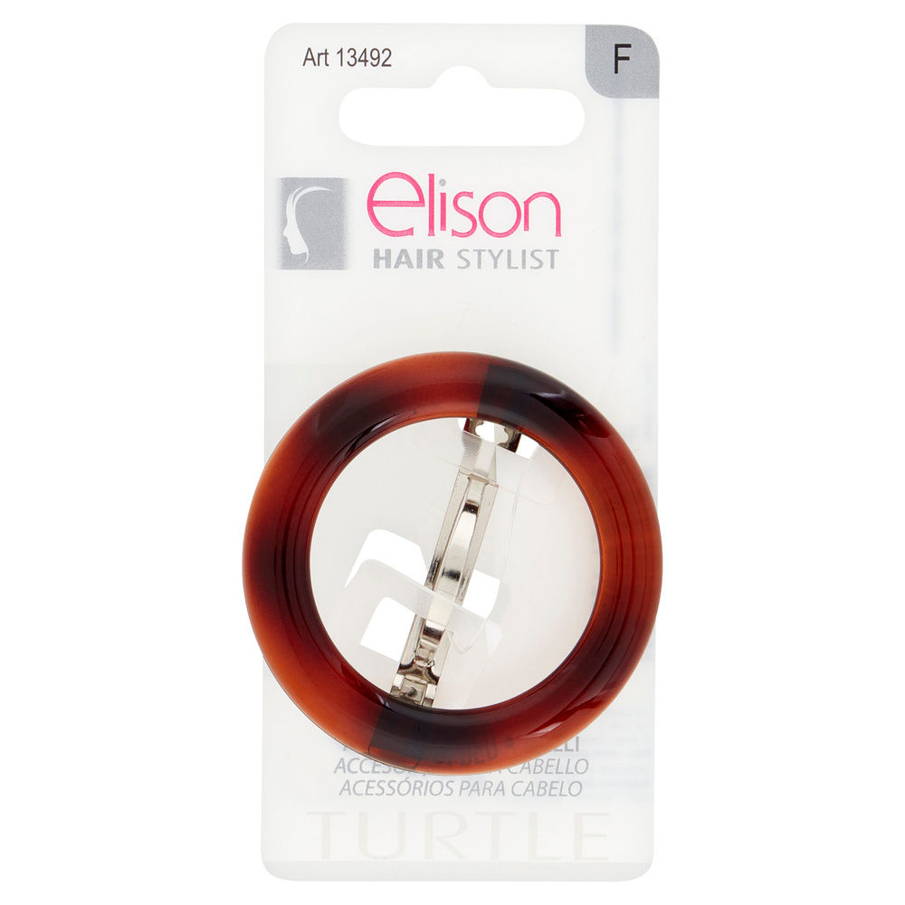 FERMAGLIO PER CAPELLI ELISON CLASSIC TURTLE PZ.1 - 0